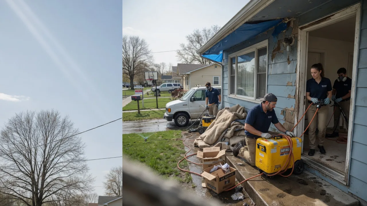 Basement Flood Cleanup in Stafford, KS near me